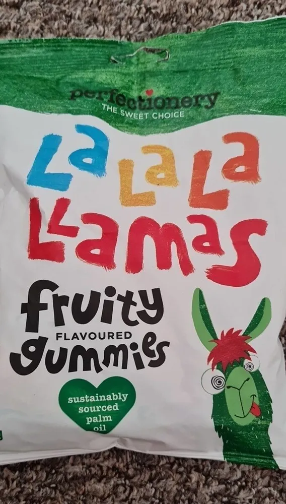 Fruity flavoured gummies