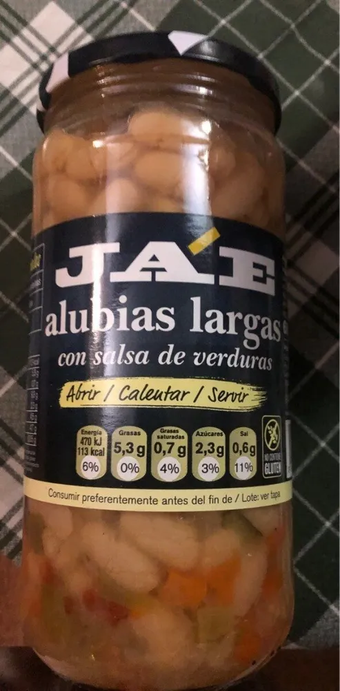 Alubias largas