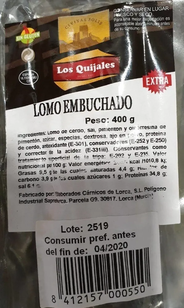 Lomo embuchado