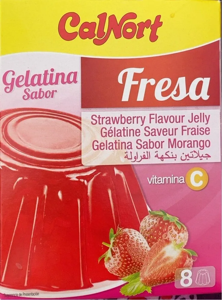 Gelatina Fresa