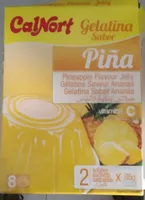 Gelatina sabor piña
