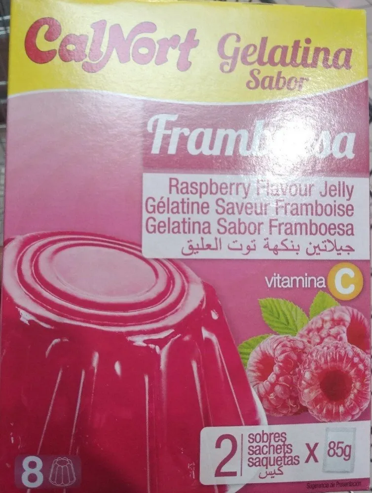 Gelatina Frambuesa