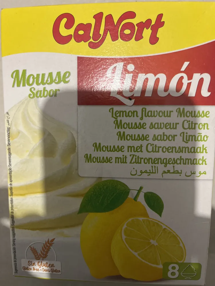 Mousse saveur citron