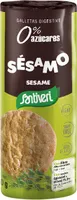 Galletas Digestive Sésamo 0% azúcares