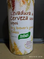Levadura de cerveza seca copos