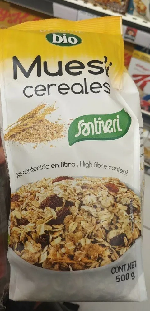 Organic bio muesli y cereales ecológicos