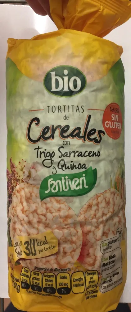 Tortitas de cereales Santiveri