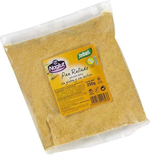 Noglut pan rallado sin gluten y sin lactosa