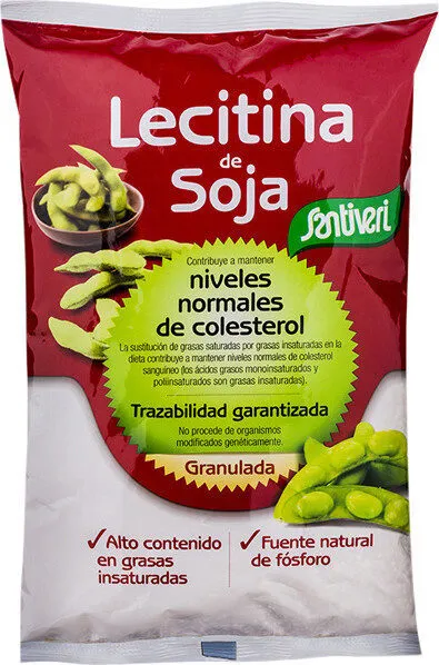 Lecitina de soja granulada para el colesterol