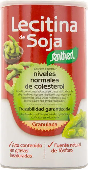 Lecitina de soja granulada para el colesterol