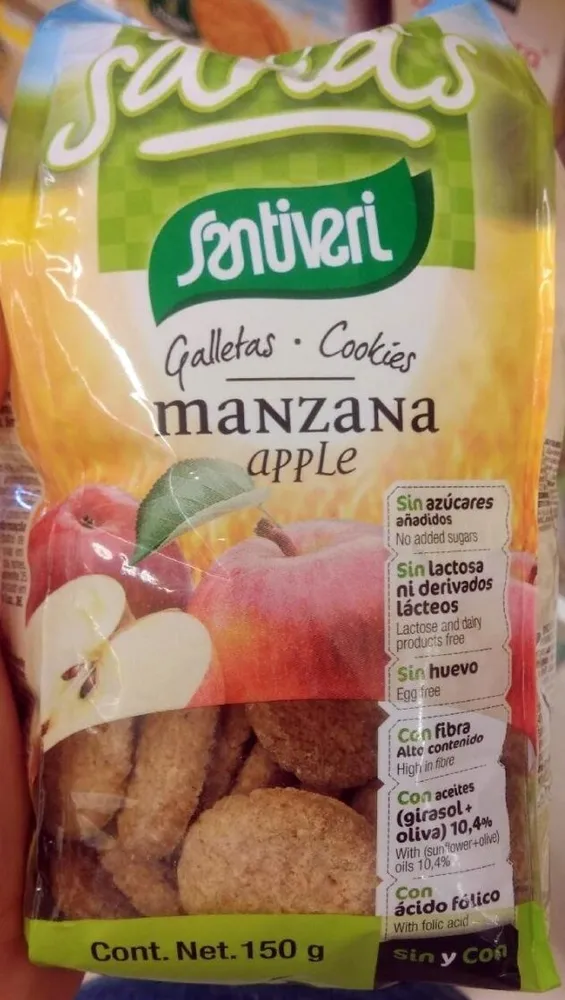 CookiSanas Galletas Manzana