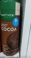 Santiveri Biscuits Digestive Light With Cocoa