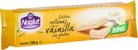 Noglut - Galletas rellenas sabor vainilla