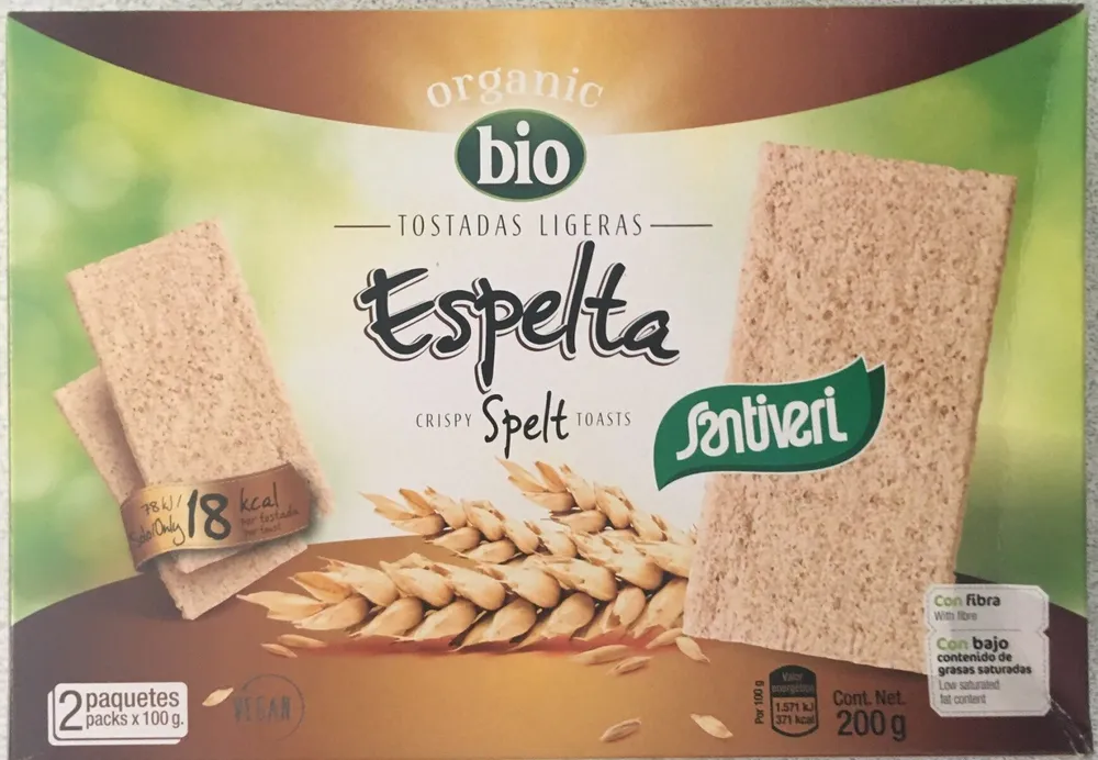 Tostadas ligeras espelta