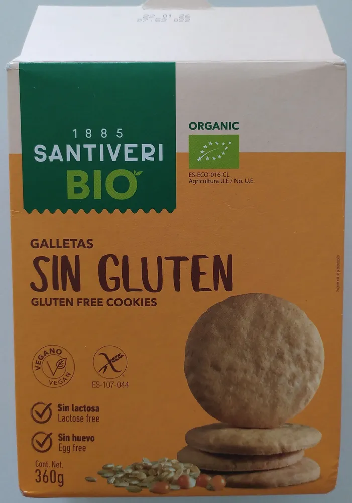 Galletas sin gluten
