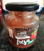 Mermelada de fresa con stevia sin azúcares añadidos