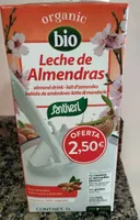 Leche de almendras bio