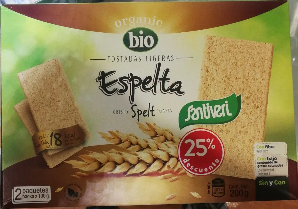 Tostadas de espelta