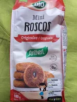 Mini roscos bio originales ecológicos sin lactosa