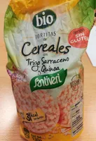 Bio tortitas de cereales con trigo sarraceno y quinoa