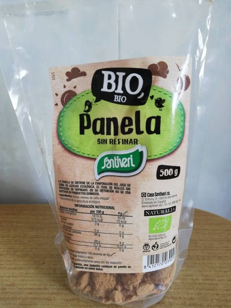 Bio panela sin refinar ecológica