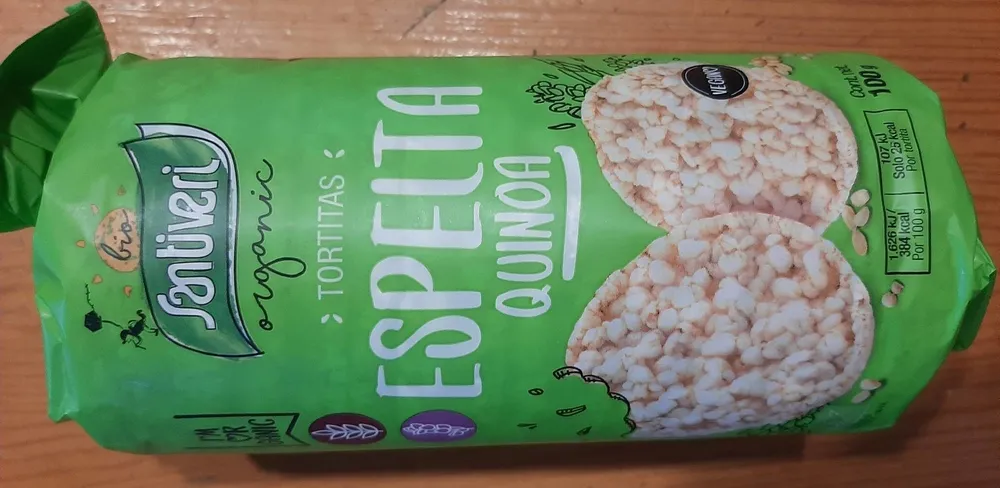 Tortitas espelta y quinoa