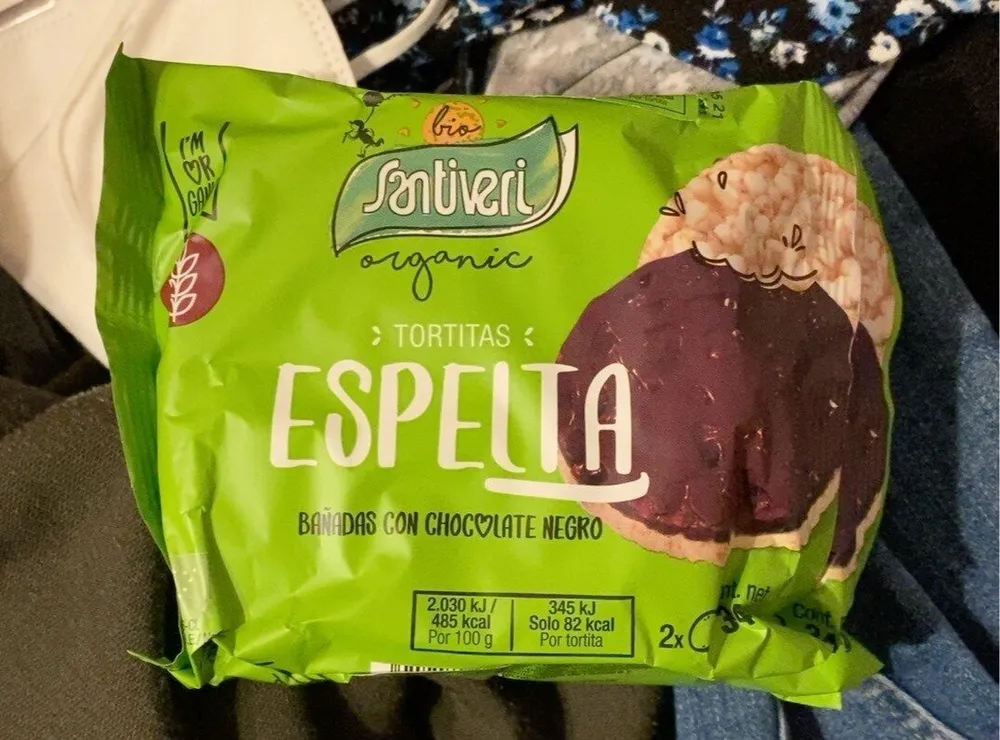 Tortitas Espelta Chocolate Negro