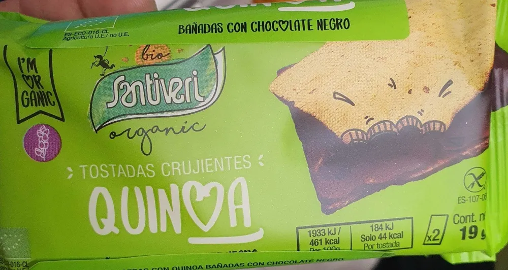 Tortas crujientes quinoa