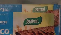 Barrita de cereales bañada chocolate leche