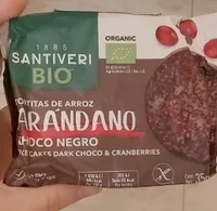 Tortitas de arroz arándano