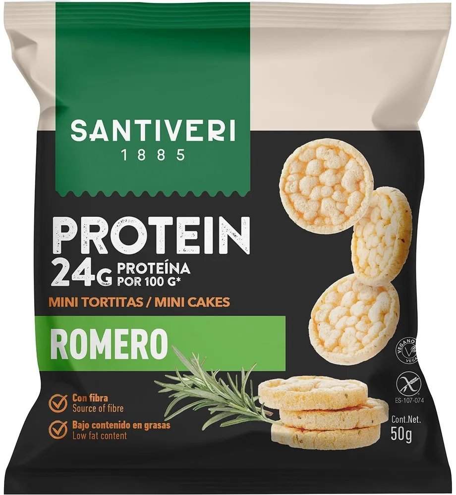 Mini Tortitas Proteína Romero
