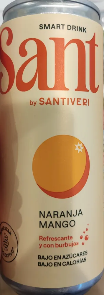 Refresco naranja-mango