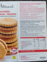 Biscuitella cacao-noisette