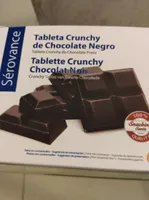 Tableta Crunchy de Chocolate Negro