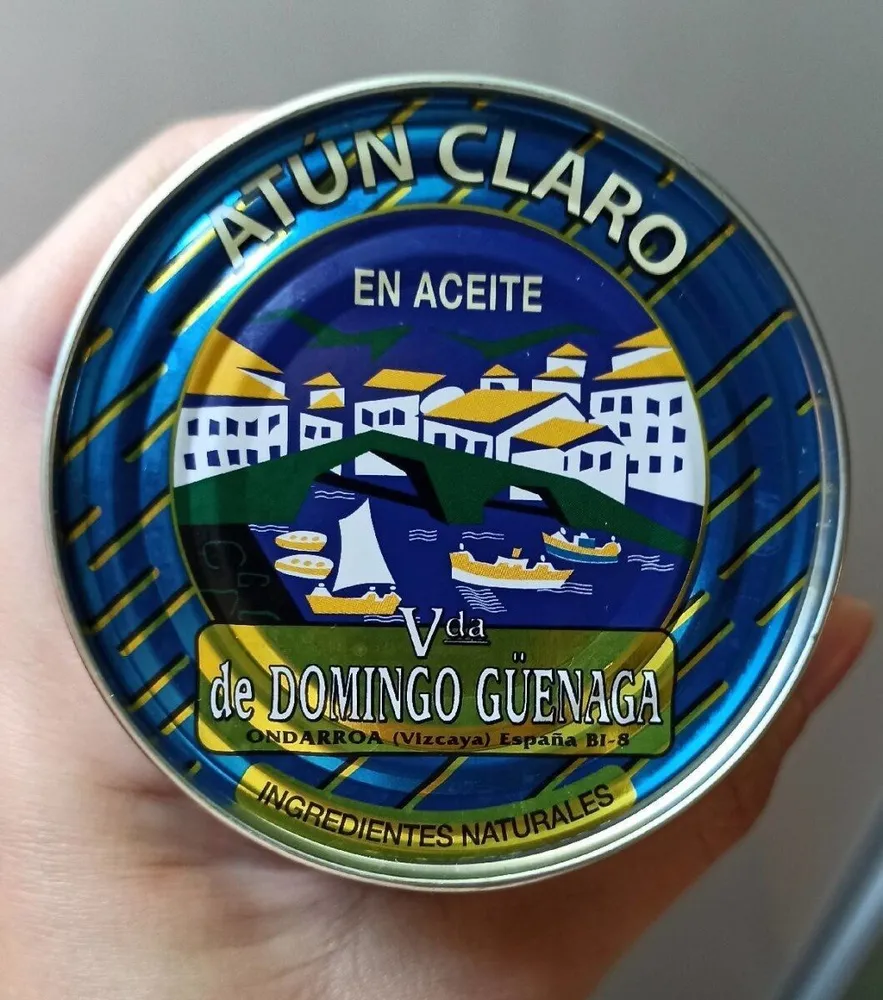 Atún claro en aceite Viuda de Domingo Güenaga