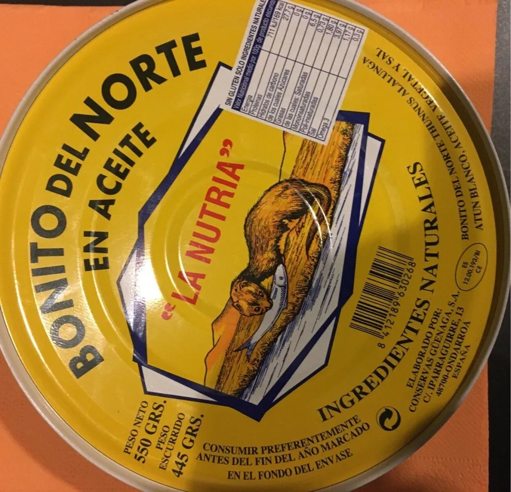 Bonito del norte en aceite