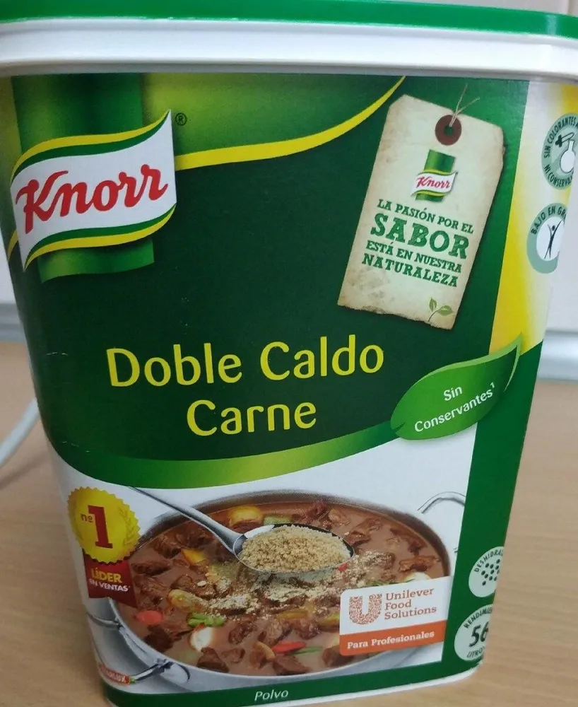 Doble caldo carne