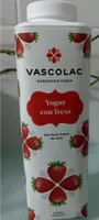 Yogur con fresa