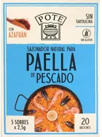Sazonador natural para paella de pescado