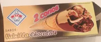Cono helado Vainilla-Chocolate