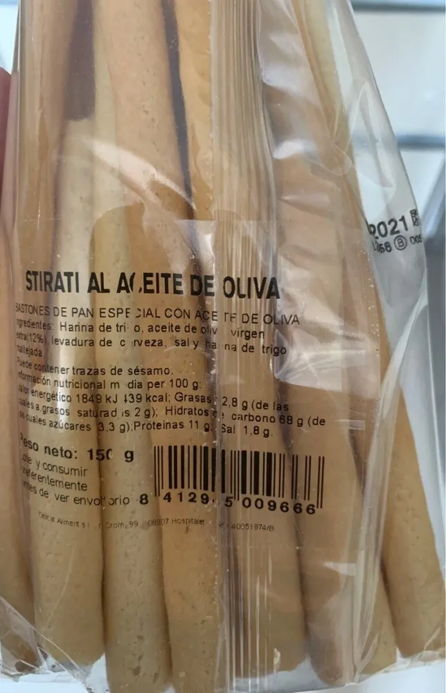 Stirati al aceite de oliva