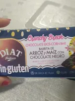 Barrita de arroz y maíz con chocolate negro sin gluten