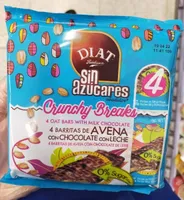 Crunchy Breaks Barritas de Avena con Chocolate con Leche