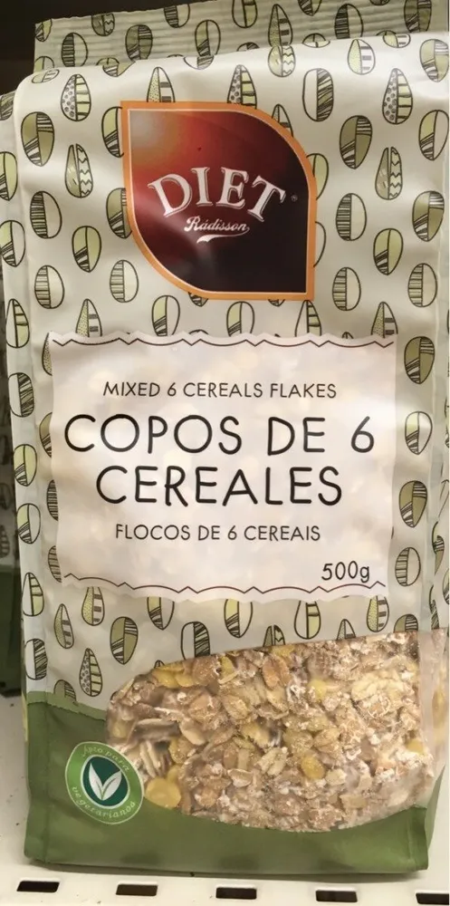 Diet Radisson Copos De 6 Cereales