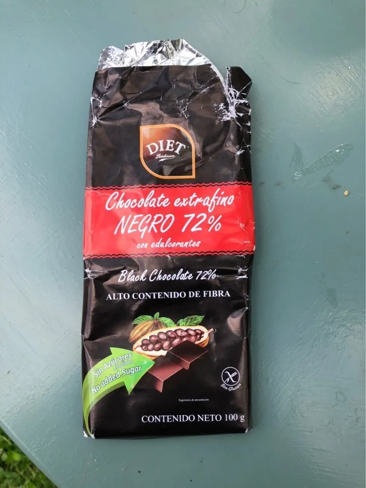 Chocolate extra fini negro 72%