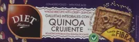Galletas integrales con quinoa crujiente