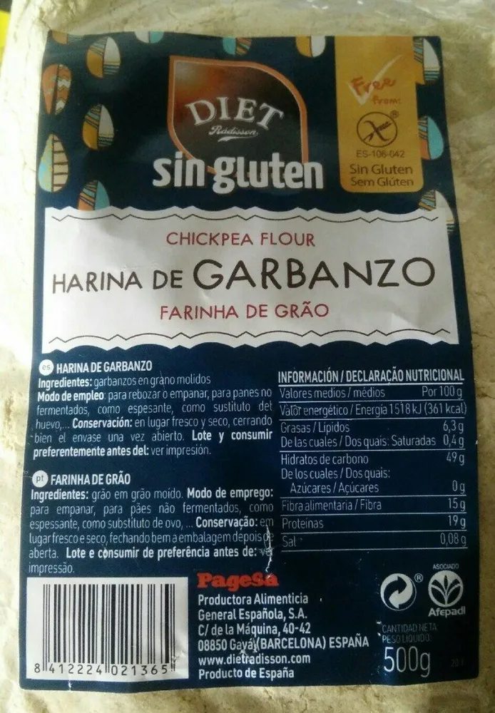 Harina de garbanzo
