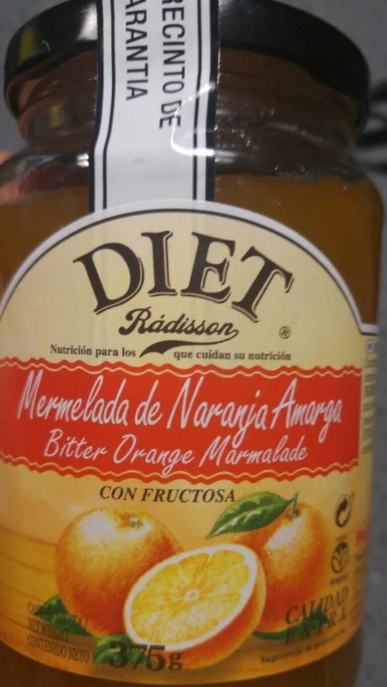 Diet Rádisson Mermelada De Naranja Amarga