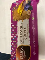 Dietovales Galletas integrales con ciruela