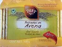 Tostadas de avena